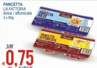 MD Discount La Fattoria Cubetti Di Pancetta Dolce 160 G(ml) offerta