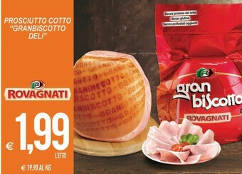 MD Discount Rovagnati Prosciutto Cotto Granbiscotto Deli offerta