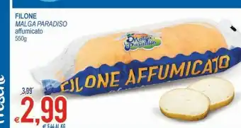 MD Discount Malga Paradiso Filone Affumicato offerta