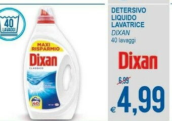 MD Discount Dixan Detersivo Liquido Lavatrice offerta