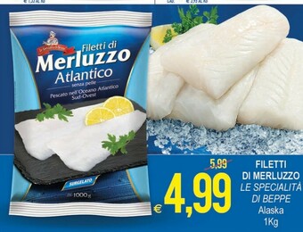 MD Discount Le Specialità di Beppe Filetti Di Merluzzo offerta