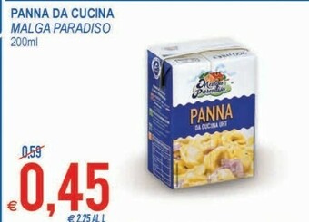MD Discount Malga Paradiso Panna Da Cucina 200 G(ml) offerta