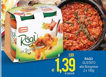 MD Discount Gustato Ragù offerta