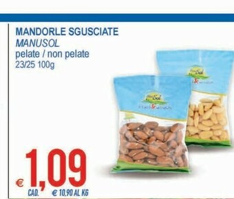 MD Discount ManuSol Mandorle Sgusciate offerta