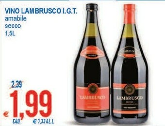 MD Discount Vino Lambrusco Igt offerta
