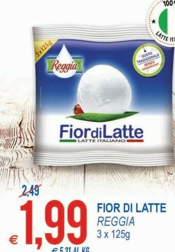 MD Discount Reggia Fior Di Latte 125 G(ml) offerta