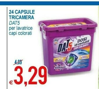 MD Discount Dat5 Capsule Tricamera offerta