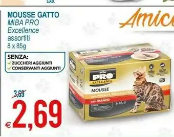 MD Discount Miba Excellence Mousse Gatto offerta