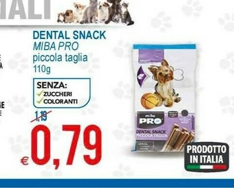 MD Discount Miba Pro Dental Snack offerta