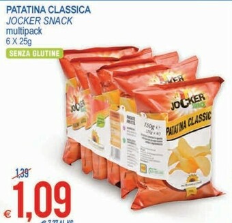 MD Discount Jocker snack Patatina Classica Multipack offerta