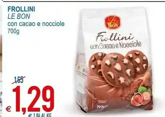 MD Discount Le Bon - Frollini Con Gocce Di Cioccolato offerta
