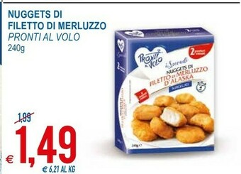 MD Discount Pronti Al Volo Nuggets Di Filetto Di Merluzzo offerta