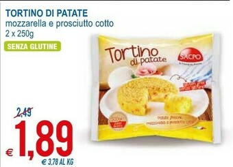 MD Discount Sacpo Tortino Di Patate Mozzarella E Prosciutto Cotto offerta