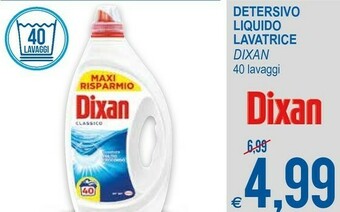MD Discount Dixan Detersivo Liquido Lavatrice offerta