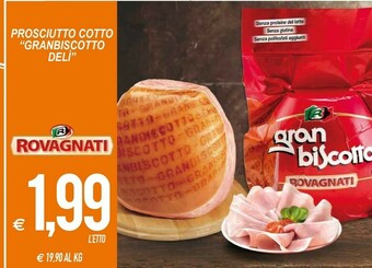 MD Discount Rovagnati Prosciutto Cotto Granbiscotto Deli offerta
