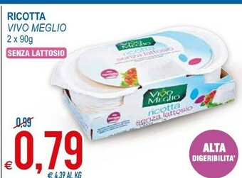 MD Discount Vivo Meglio Ricotta offerta