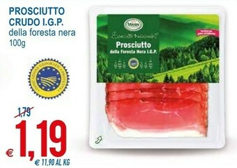 MD Discount Wein Prosciutto Crudo Igp Della Foresta Nera offerta
