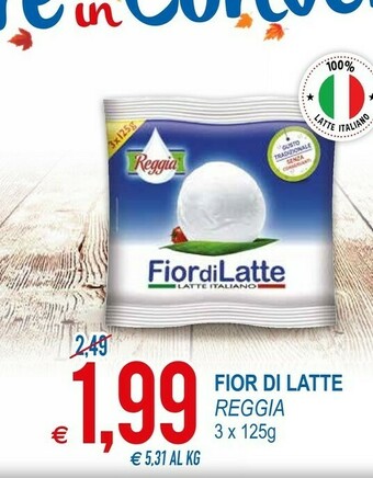 MD Discount Reggia Fior Di Latte 125 G(ml) offerta