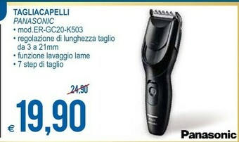 MD Discount Panasonic Tagliacapelli ER-GC20-K503 offerta