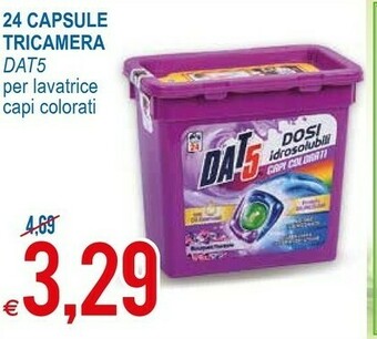MD Discount Dat5 24 Tricamera Capsule offerta