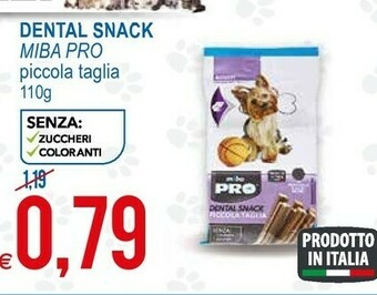 MD Discount Miba Pro Dental Snack Piccola Taglia offerta