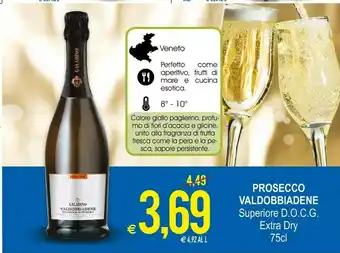 MD Discount Galadino Prosecco Valdobbiadene offerta