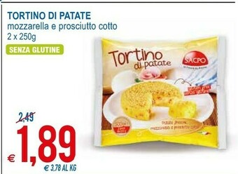 MD Discount Sacpo Tortino Di Patate Mozzarella E Prosciutto Cotto offerta