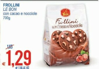 MD Discount Le Bon Frollini Con Cacao E Nocciole 700 G(ml) offerta