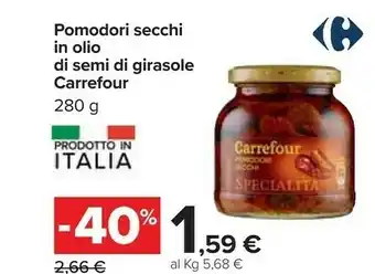 Carrefour Carrefour - Granriso Sottolio In Olio Di Semi Di Girasole offerta