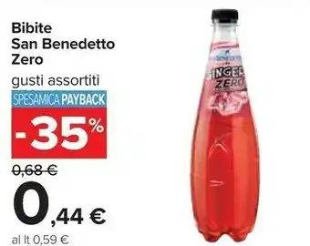 Carrefour San Benedetto Ginger Zero 750 G(ml) offerta