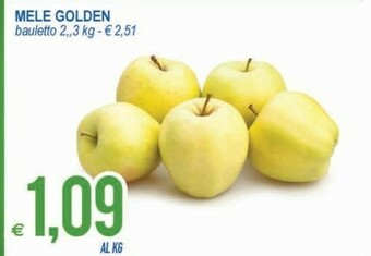 MD Discount Mele Golden Bauletto offerta