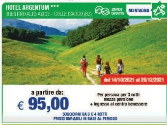 MD Discount Hotel Argentum Trentino Alto Adige offerta