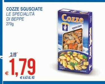 MD Discount Le Specialità di Beppe Cozze Sgusciate offerta