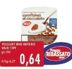 Mercatò Selex Yogurt Mix Intero offerta