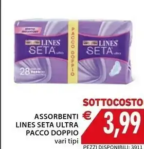 Lines Assorbenti Seta Ultra