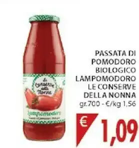 Le Conserve della Nonna Passata Di Pomodoro 700 G(ml)