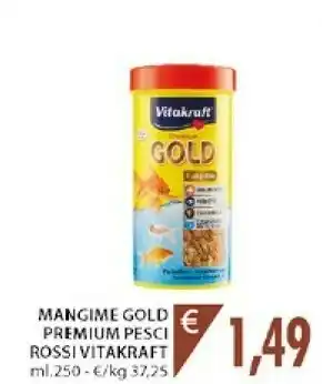 Mercatò Vitakraft Mangime Gold E Premium Pesci Rossi offerta