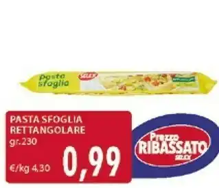 Selex Pasta Sfoglia Rettangolare