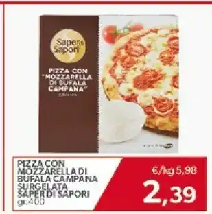 Mercatò Saper di sapori Pizza Con "Mozzarella Di Bufala Campana" 400 G(ml) offerta