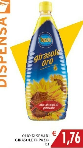 Mercatò Topazio Olio Di Semi Di Girasole offerta