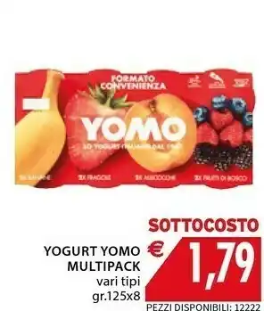 Mercatò Yomo Yogurt Multipack Alla Frutta offerta