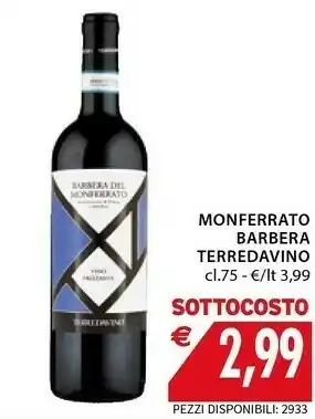 Barbera Monferrato Terredavino
