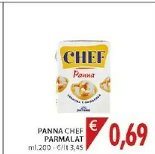 Mercatò Parmalat Panna Chef 200 G(ml) offerta