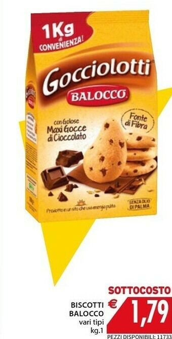 Mercatò Balocco Biscotti offerta