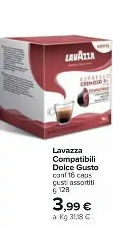 Carrefour Lavazza Compatibili Dolce Gusto offerta
