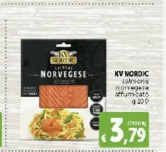 Deco Supermercati KV Nordic - Salmone Norvegese Affumicato 100 g(ml) offerta