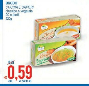 MD Discount Cucina E Sapori - Brodo Vegetale offerta
