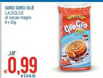 MD Discount La Dolce Giro Giro Olè 192 G(ml) offerta