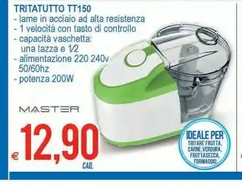 MD Discount Master TT150 Frullatore Frullatore Da Tavolo Verde 200 W offerta
