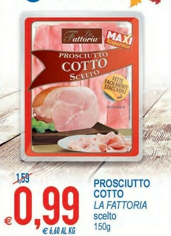MD Discount La Fattoria Prosciutto Cotto offerta